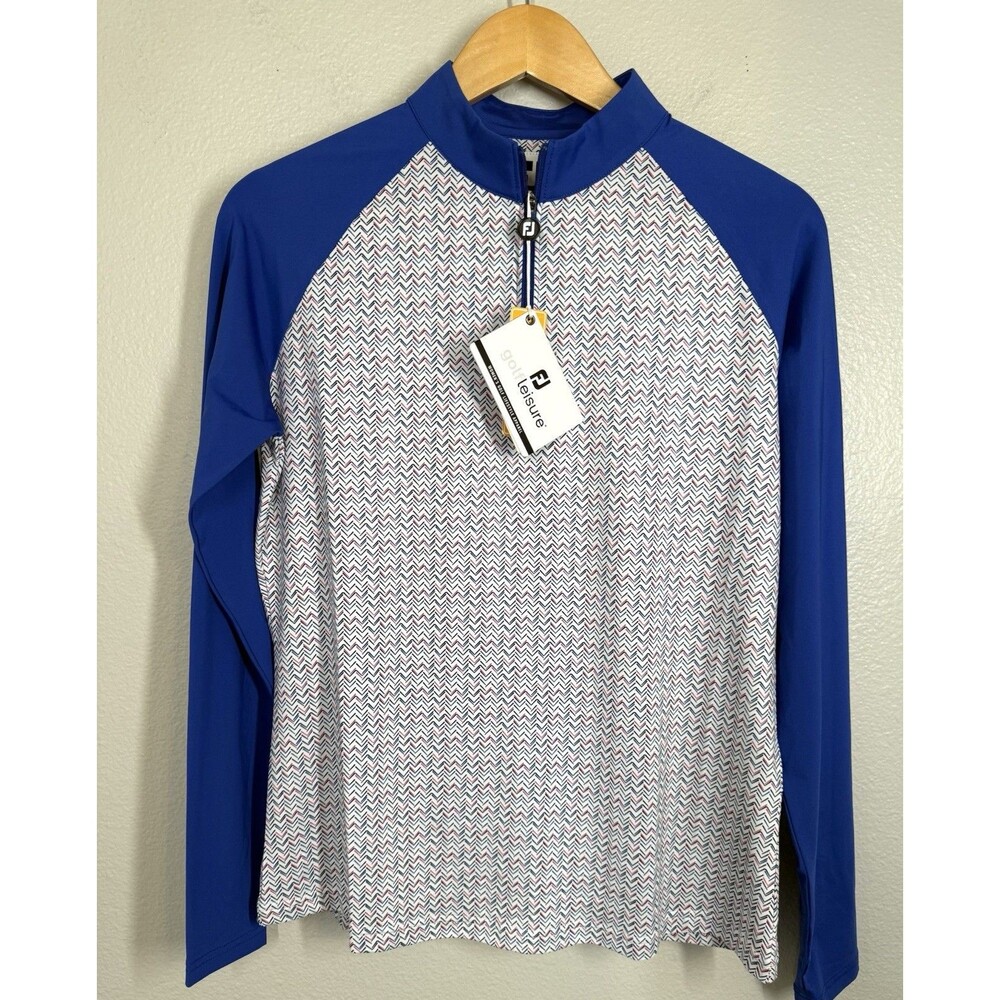 NWT FOOTJOY FJ Women's Long Sleeve Sun Protection Shirt Golf Tennis Top Size S